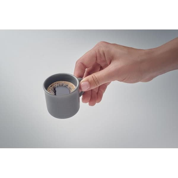 MidOcean Espres Keramisk 40ml Mugg One Size Stengrå Stone Grey One Size