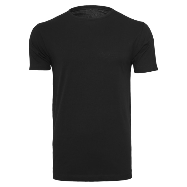 Bygg ditt varumärke Lätt T-shirt för män med rund hals 2XL UK Svart Black 2XL UK