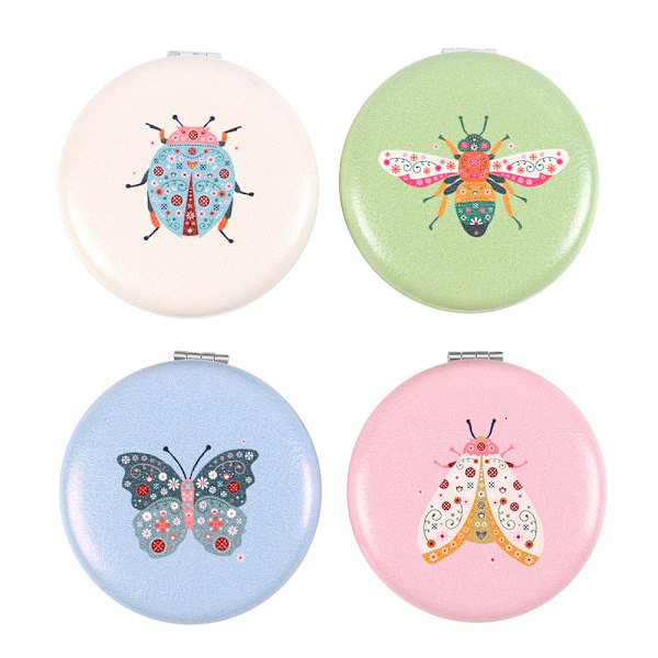 Something Different Floral Bug Kompaktspeglar Set (12-pack) Multicoloured One Size