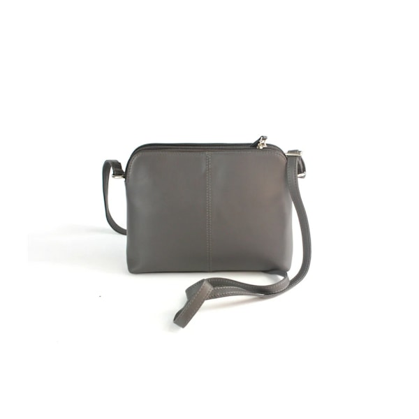 Eastern Counties Leather Terri Läderhandväska One Size Mörkgrå Dark Grey One Size