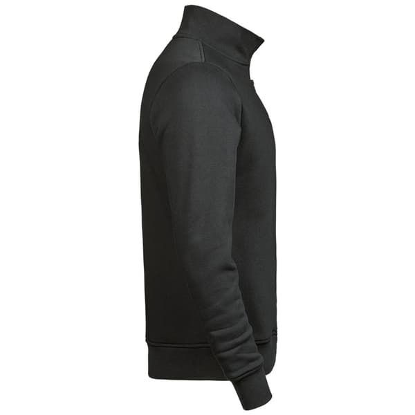 Tee Jays Herr Halv Zip Sweatshirt S Mörkgrå Dark Grey S