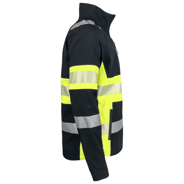 Projob Herr Vattentät Hi-Vis Coat L Gul/Svart Yellow/Black L