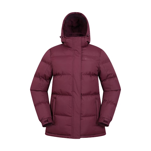 Mountain Warehouse Dam/Damer Vattentät Vadderad Jacka 16 UK Burgundy 16 UK