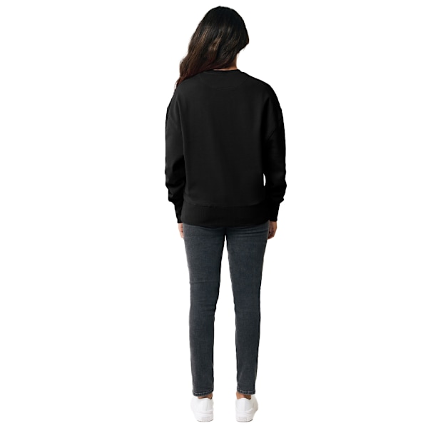 Iqoniq Unisex Vuxen Kruger Återvunnen Bomull Rund Hals Avslappnad Passform Black 3XL