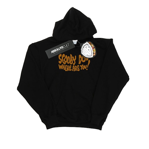 Scooby Doo Dam/Damer Var Är Du Spöklik Hoodie XXL Svart Black XXL