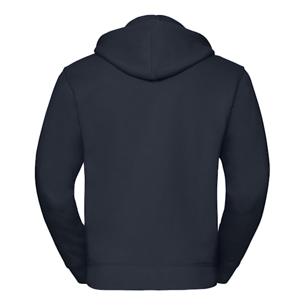 Russell Herr Authentic Full Zip Hooded Sweatshirt / Hoodie XL F French Navy XL