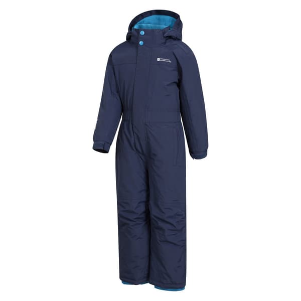 Mountain Warehouse Cloud Vattentät Overall för Barn Navy 5-6 Years