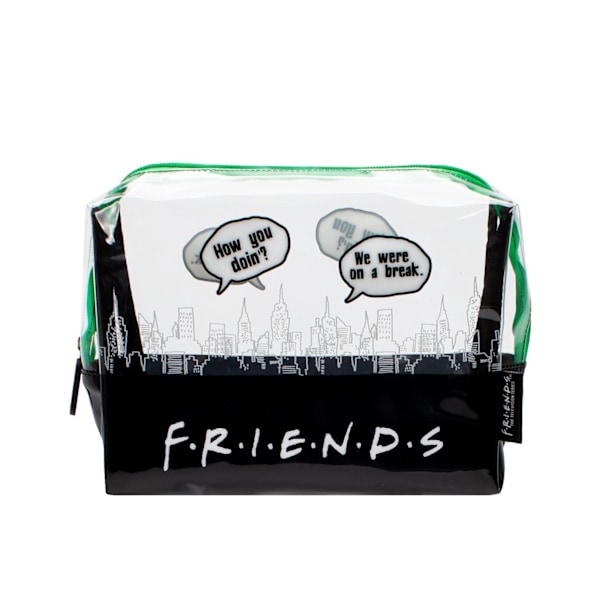 Friends Kosmetiska Väska Set (3-pack) One Size Svart/Vit/Grön Black/White/Green One Size