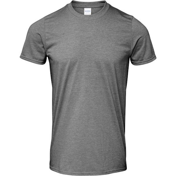 Gildan Unisex Adult Ringspun Cotton Soft Touch T-Shirt M Grafit Graphite Heather M