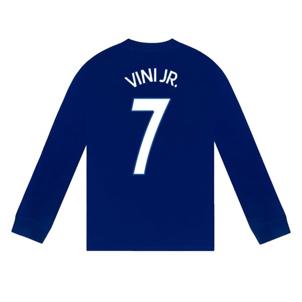 Real Madrid CF Pojkar Vini Jr 7 Lång Pyjamas Set 7-8 År Reflex Reflex Blue 7-8 Years
