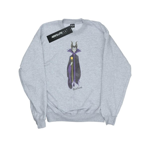 Disney Herr Sleeping Beauty Classic Maleficent Sweatshirt L Spo Sports Grey L