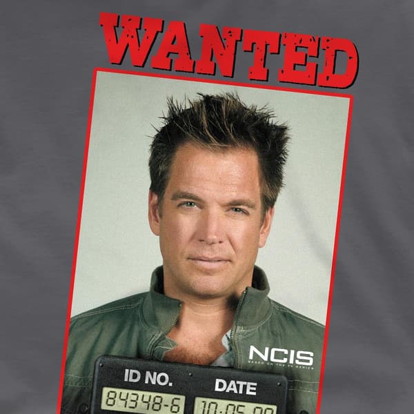 NCIS Herr T-shirt Wanted M Charcoal Charcoal M