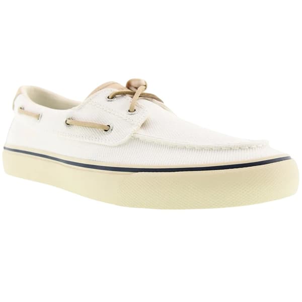 Sperry Herr Helm 2 Eyelet Båtskor 11 UK Vit White 11 UK