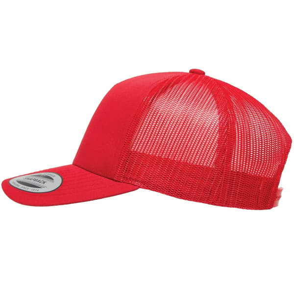 Flexfit av Yupoong 5 Panel Retro Trucker Cap One Size Röd Red One Size