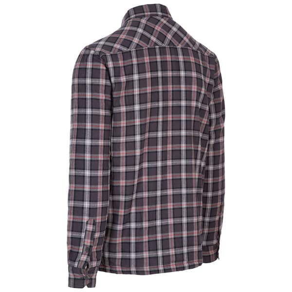 Trespass herr Rapeseed Check skjorta L mörkgrå Dark Grey L