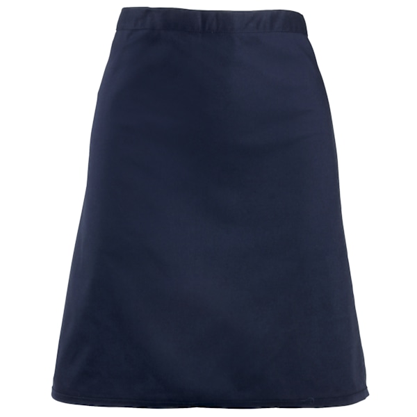 Premier Dam/Kvinnors Midjeklänning Förkläde (2-pack) One Size Nav Navy One Size