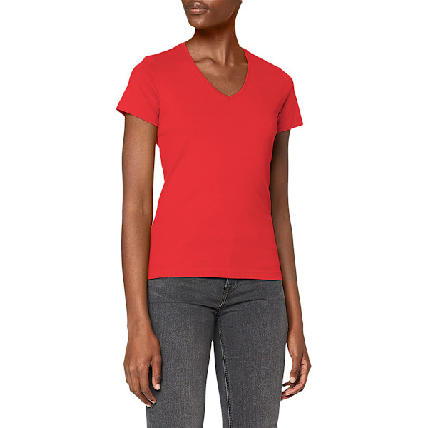 Stedman Dam/Damer Klassisk V-ringad T-shirt L Scarlet Red Scarlet Red L