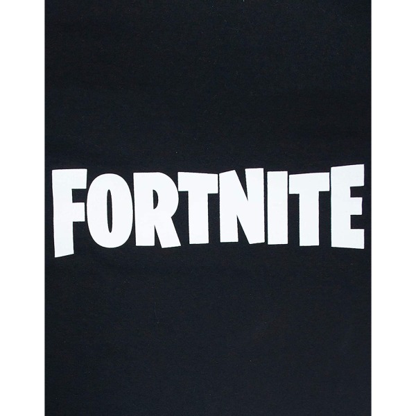 Fortnite Boys Gamer Logo T-shirt L Svart Black L