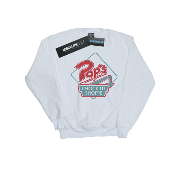 Riverdale Mens Pops Retro Shoppe Sweatshirt S Vit White S