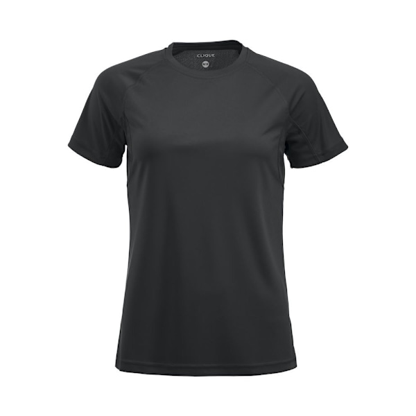 Clique Dam/Kvinnor Premium Aktiv T-shirt S Svart Black S