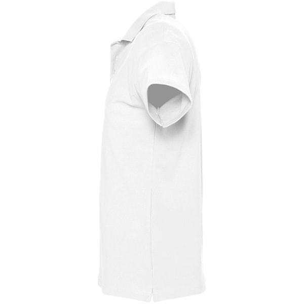 SOLS Herr Spring II Kortärmad Tungvikts Poloskjorta 4XL Vit White 4XL