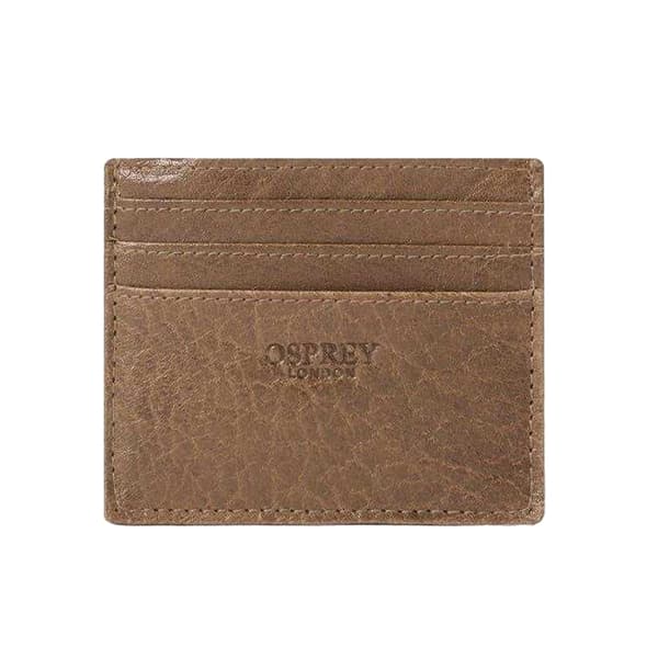 Osprey Läder Resekorthållare En Storlek Cognac Cognac One Size