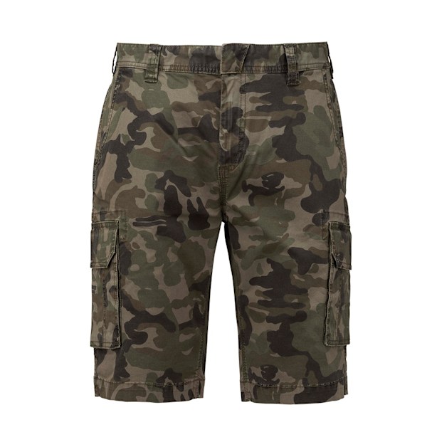 Kariban Unisex Multi-Pocket Shorts 30in Camouflage för vuxna Camouflage 30in