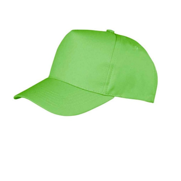 Result Boston 5 Panel Baseball Cap One Size Lime Lime One Size