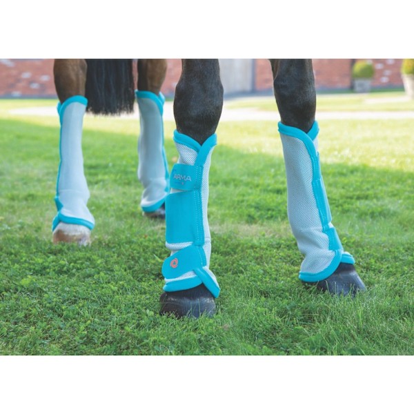ARMA Hästflugtäcke Strumpor (4-pack) Full Teal Teal Full