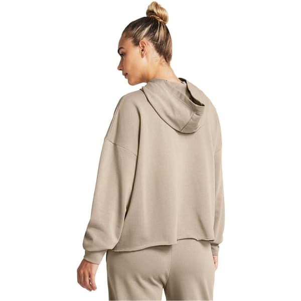 Under Armour Dam/Dam Rival Terry Performance Oversized Ho Brown 12 UK