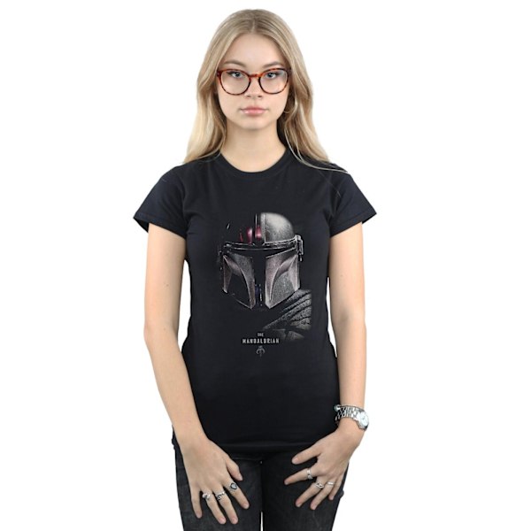 Star Wars Dam/Damer The Mandalorian Poster Bomull T-shirt X Black XXL