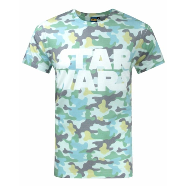 Star Wars: The Book Of Boba Fett Herr Camo T-Shirt S Grön Green S