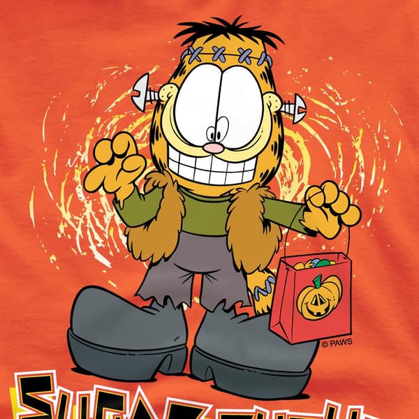 Garfield Herr T-shirt Sugar Rush M Orange Orange M
