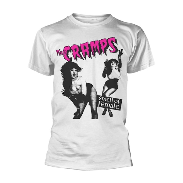 The Cramps Unisex Adult Smell Of Female T-Shirt M Vit White M