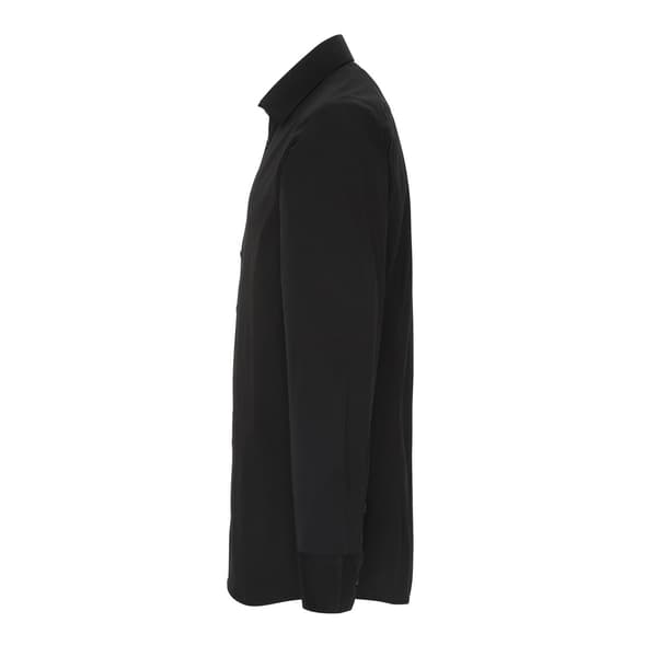 Premier Herr Stretch Fit Poplin Långärmad Skjorta M Svart Black M