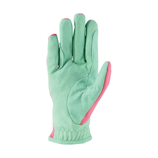 Hy Childrens/Kids Thelwell Collection Trophy Riding Gloves L Mi Mint/Pink L