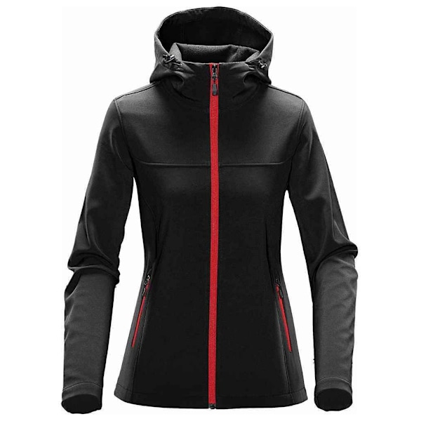 Stormtech Dam/Kvinnor Orbiter Hooded Soft Shell Jacka XXL Bl Black/Bright Red XXL