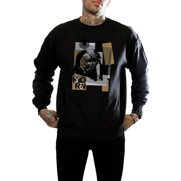 Star Wars Herr The Last Jedi Kylo Ren Patchwork Sweatshirt XL B Black XL