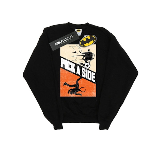 DC Comics Girls Batman Football Pick A Side Sweatshirt 12-13 År Black 12-13 Years