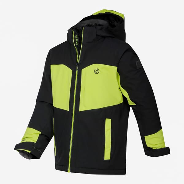 Dare 2B Rip It skidjacka för barn 15-16 år Svart/Lime Black/Wild Lime 15-16 Years