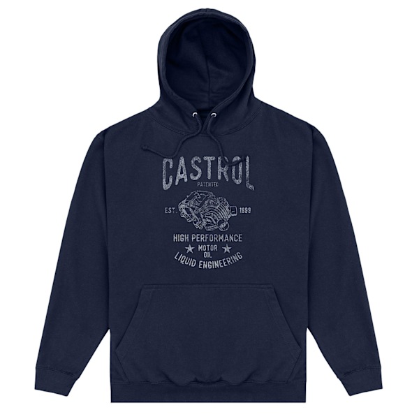 Castrol Unisex Vuxen Motorolja Hoodie L Royal Blue Royal Blue L