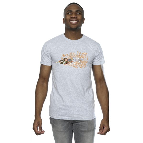 Looney Tunes ACME Doodles Wile E Coyote T-shirt M Sports G för män Sports Grey M