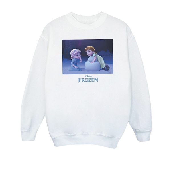 Disney Pojkar Frozen Bygg En Snögubbe Tröja 5-6 År Vit White 5-6 Years