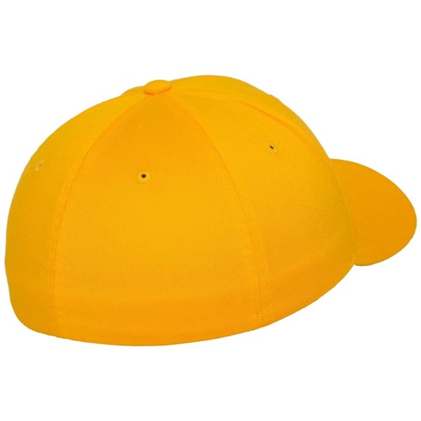 Flexfit Unisex Barn/Barn Wooly Combed Baseball Cap En Storlek Gold One Size