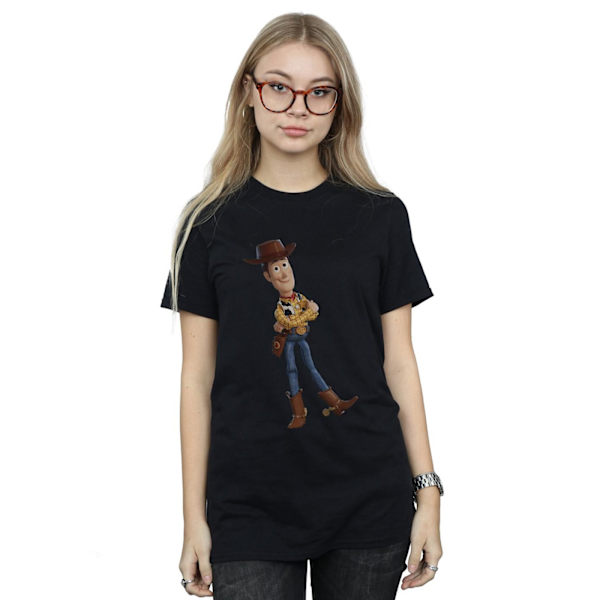 Disney Dam/Damer Toy Story 4 Sherrif Woody Bomull Boyfriend Black 3XL