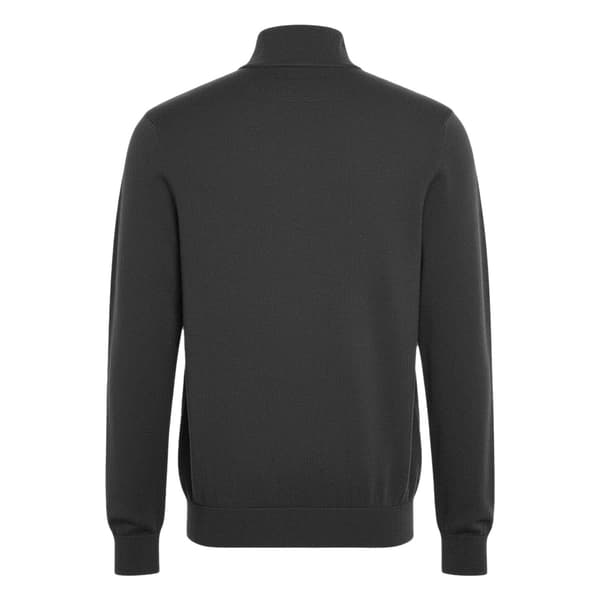 Lyle & Scott Herrtröja Eagle Merino Ull Quarter Zip XS Grå Grey XS