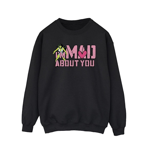 Marvel She-Hulk Mad About You Sweatshirt S Svart Black S