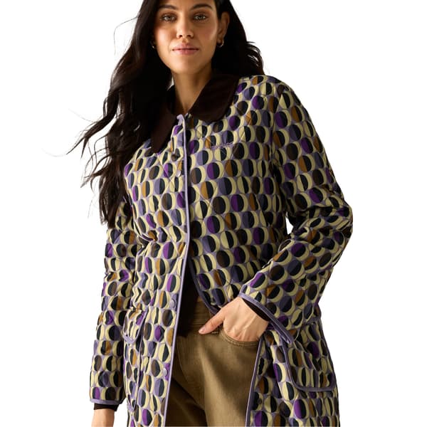 Regatta Dam Orla Kiely Oval Quiltad Jacka 8 UK Multi Multicoloured 8 UK
