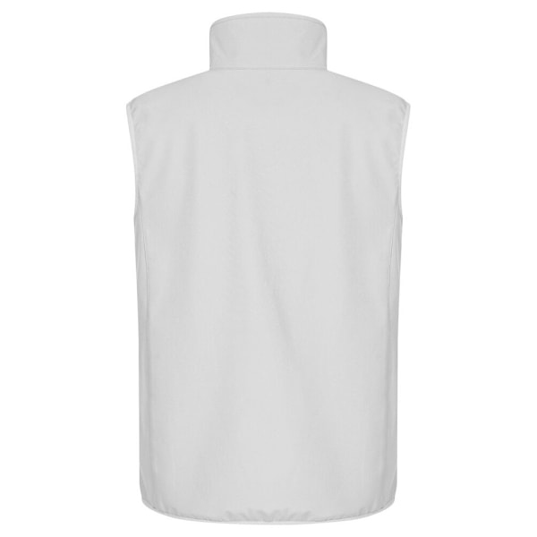 Clique Klassisk Softshelljacka för män M Vit White M