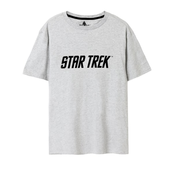 Star Trek Herr Logotyp All-Over Print Pyjamas Set XXL Svart/Grå Black/Grey XXL